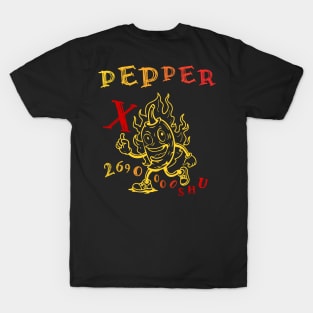 color die or pepper x 2600000 shu T-Shirt